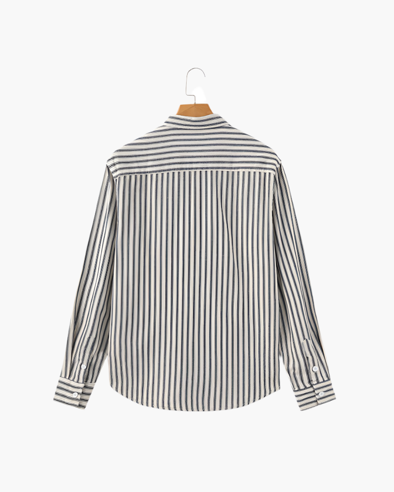 ClassyChap Gentlemen’s Striped Shirt