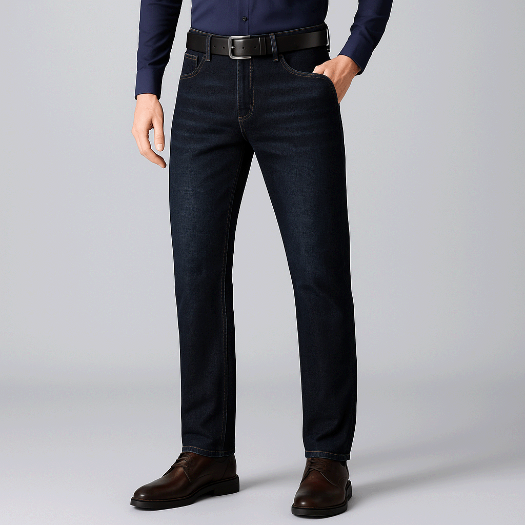 ClassyChap Men’s Classic Jeans