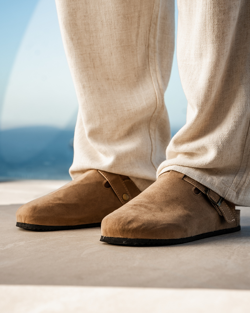 ClassyChap Suede ClogsOld Money Suede Clogs
