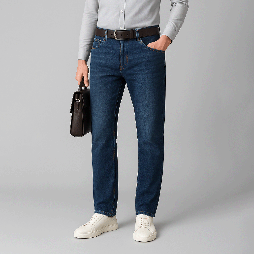 ClassyChap Men’s Classic Jeans