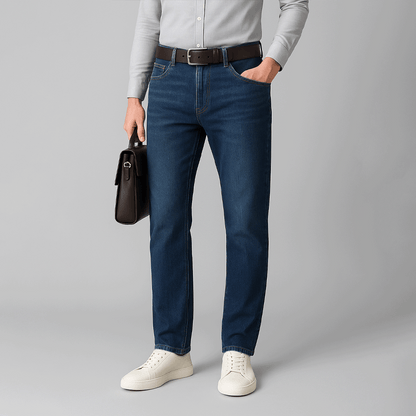 ClassyChap Men’s Classic Jeans