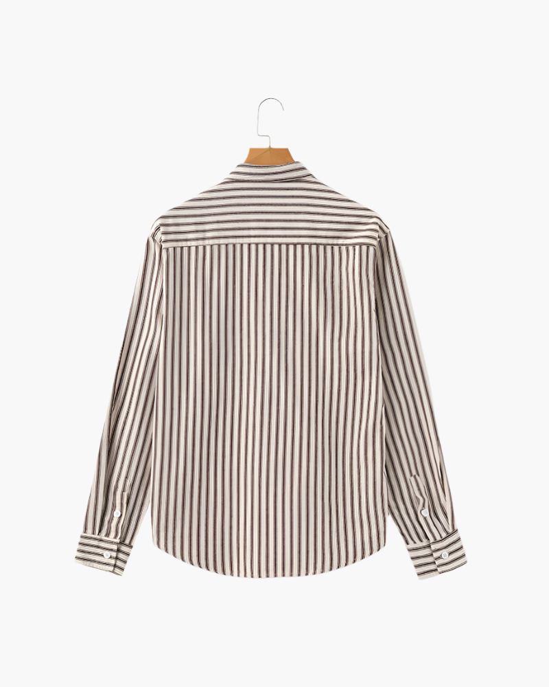 ClassyChap Gentlemen’s Striped Shirt