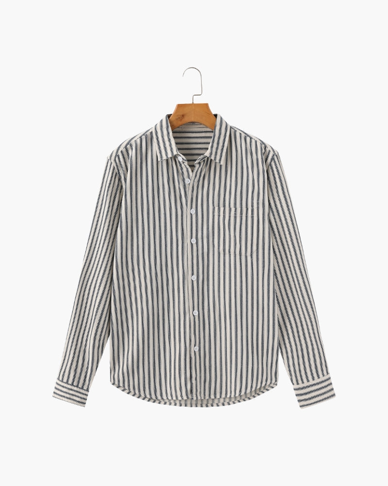 ClassyChap Gentlemen’s Striped Shirt