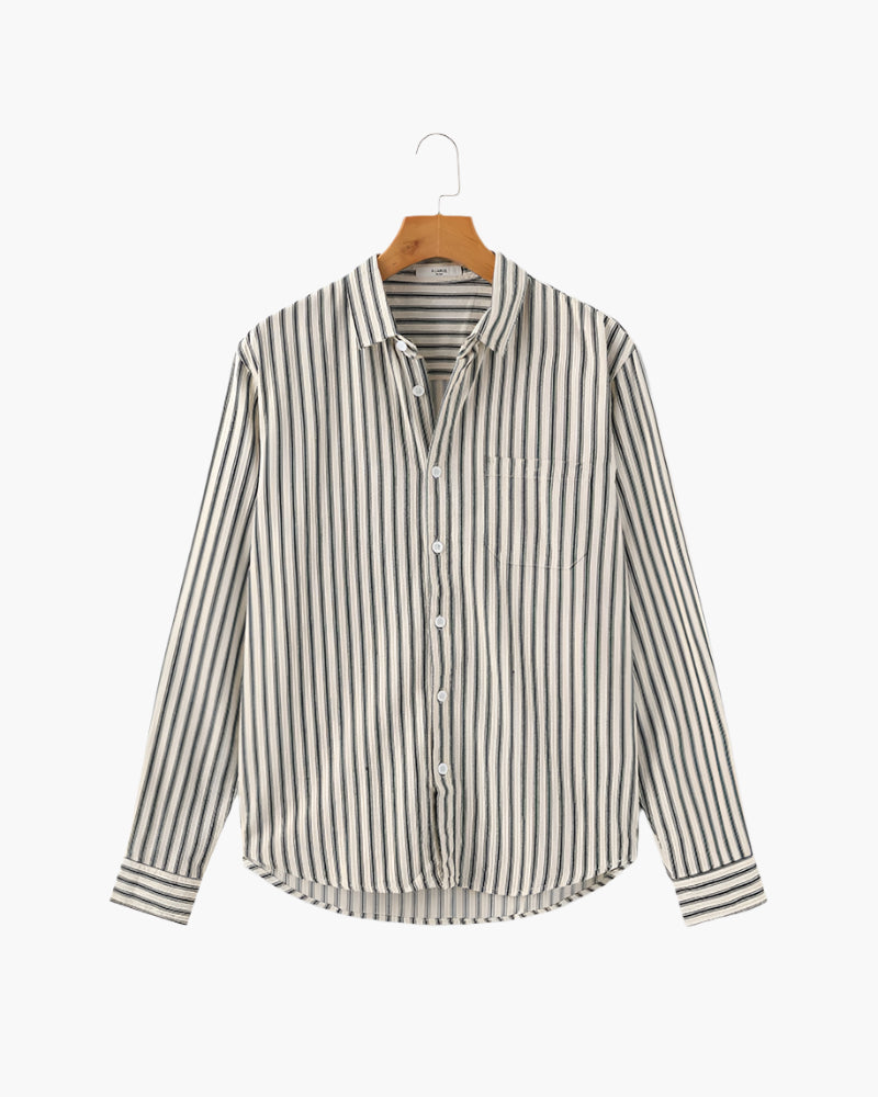 ClassyChap Gentlemen’s Striped Shirt