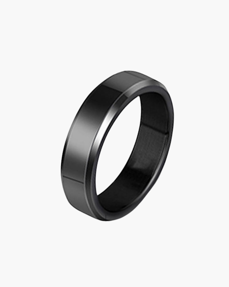 ClassyChap Trinity Steel Ring