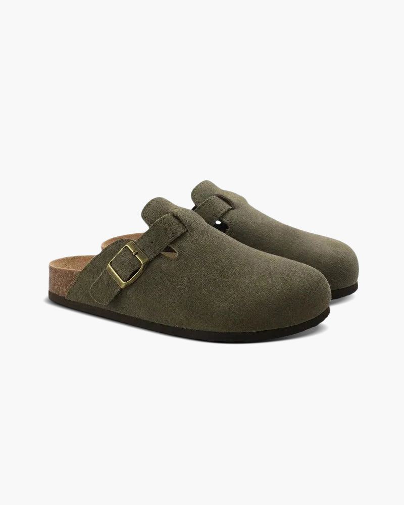 ClassyChap Suede ClogsOld Money Suede Clogs